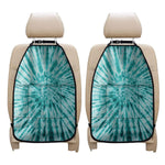 Turquoise Tie Dye Print Car Seat Organizers