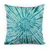 Turquoise Tie Dye Print Pillow Cover