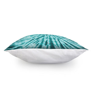 Turquoise Tie Dye Print Pillow Cover