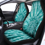 Turquoise Tie Dye Print Universal Fit Car Seat Covers