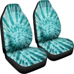 Turquoise Tie Dye Print Universal Fit Car Seat Covers