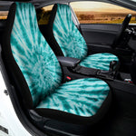 Turquoise Tie Dye Print Universal Fit Car Seat Covers