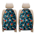 Turquoise Tropical Hawaii Pattern Print Car Seat Organizers