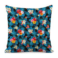Turquoise Tropical Hawaii Pattern Print Pillow Cover