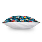 Turquoise Tropical Hawaii Pattern Print Pillow Cover