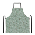 Turtle Shell Pattern Print Apron