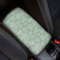 Turtle Shell Pattern Print Car Center Console Cover