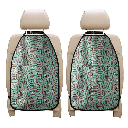 Turtle Shell Pattern Print Car Seat Organizers