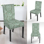 Turtle Shell Pattern Print Dining Chair Slipcover