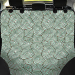 Turtle Shell Pattern Print Pet Car Back Seat Cover