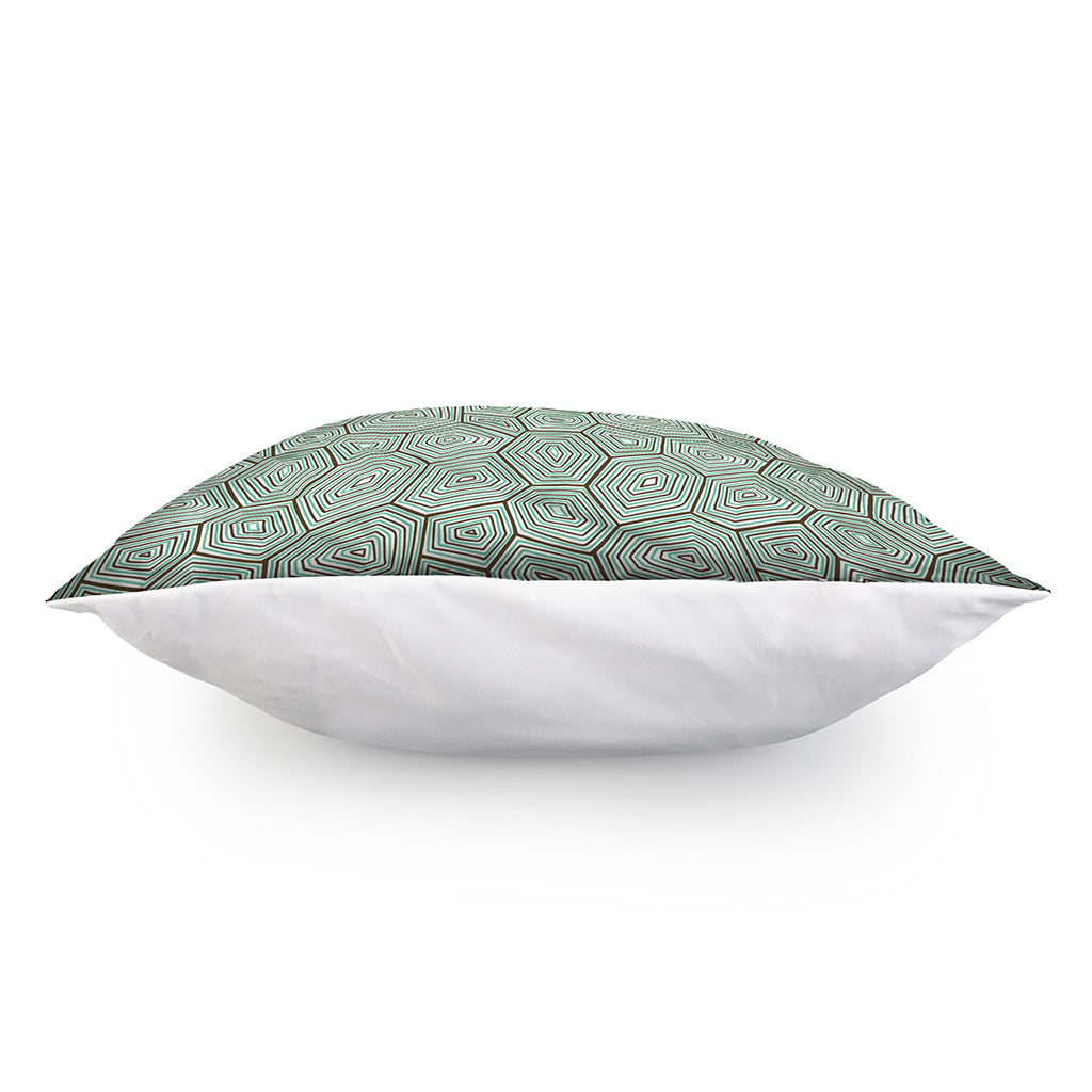 Turtle Shell Pattern Print Pillow Cover