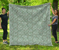 Turtle Shell Pattern Print Quilt