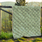 Turtle Shell Pattern Print Quilt