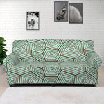 Turtle Shell Pattern Print Sofa Cover
