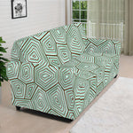 Turtle Shell Pattern Print Sofa Cover