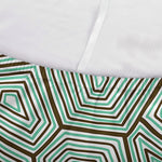 Turtle Shell Pattern Print Sofa Cover