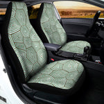 Turtle Shell Pattern Print Universal Fit Car Seat Covers