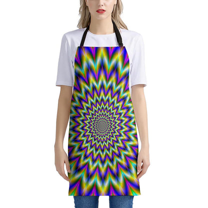 Twinkle Psychedelic Optical Illusion Apron