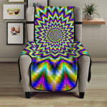 Twinkle Psychedelic Optical Illusion Armchair Protector