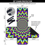 Twinkle Psychedelic Optical Illusion Armchair Protector