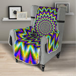 Twinkle Psychedelic Optical Illusion Armchair Protector