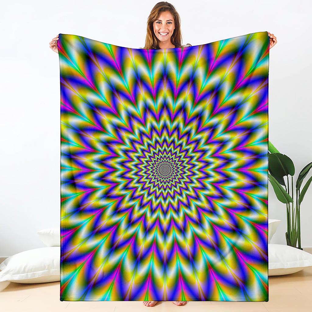Twinkle Psychedelic Optical Illusion Blanket