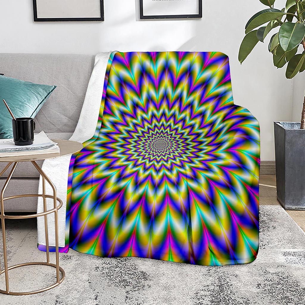 Twinkle Psychedelic Optical Illusion Blanket