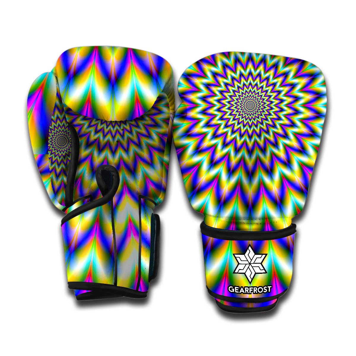 Twinkle Psychedelic Optical Illusion Boxing Gloves