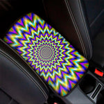 Twinkle Psychedelic Optical Illusion Car Center Console Cover