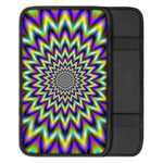 Twinkle Psychedelic Optical Illusion Car Center Console Cover