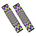 Twinkle Psychedelic Optical Illusion Car Seat Belt Covers