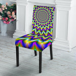 Twinkle Psychedelic Optical Illusion Dining Chair Slipcover