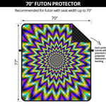 Twinkle Psychedelic Optical Illusion Futon Protector