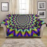 Twinkle Psychedelic Optical Illusion Loveseat Protector