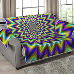 Twinkle Psychedelic Optical Illusion Loveseat Protector