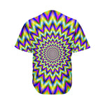 Twinkle Psychedelic Optical Illusion Men's Baseball Jersey