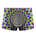 Twinkle Psychedelic Optical Illusion Men's Boxer Briefs