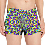 Twinkle Psychedelic Optical Illusion Men's Boxer Briefs