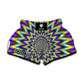 Twinkle Psychedelic Optical Illusion Muay Thai Boxing Shorts