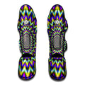 Twinkle Psychedelic Optical Illusion Muay Thai Shin Guards