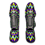 Twinkle Psychedelic Optical Illusion Muay Thai Shin Guard