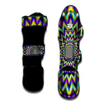 Twinkle Psychedelic Optical Illusion Muay Thai Shin Guard