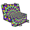 Twinkle Psychedelic Optical Illusion Pet Car Back Seat Cover