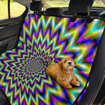 Twinkle Psychedelic Optical Illusion Pet Car Back Seat Cover
