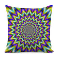 Twinkle Psychedelic Optical Illusion Pillow Cover