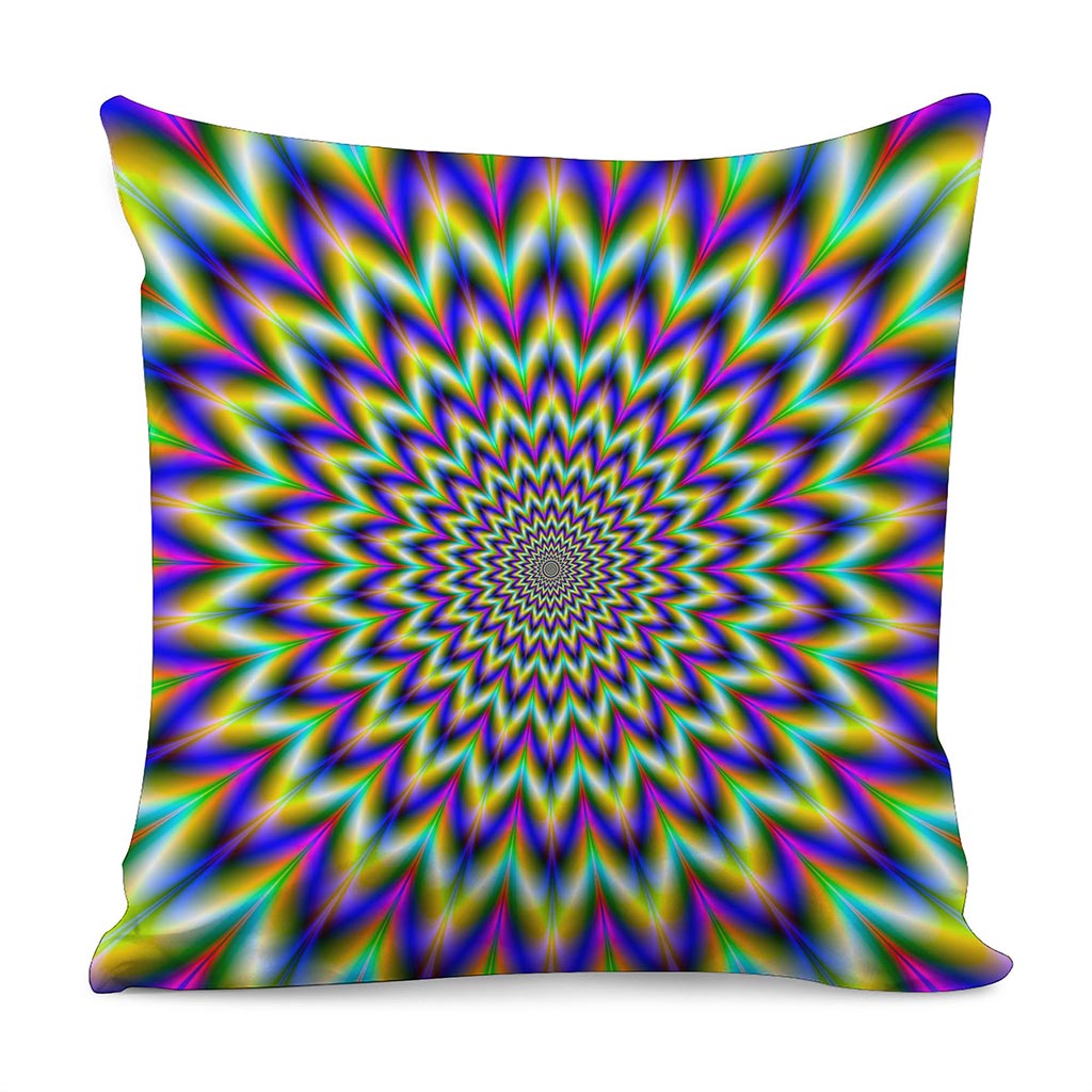 Twinkle Psychedelic Optical Illusion Pillow Cover
