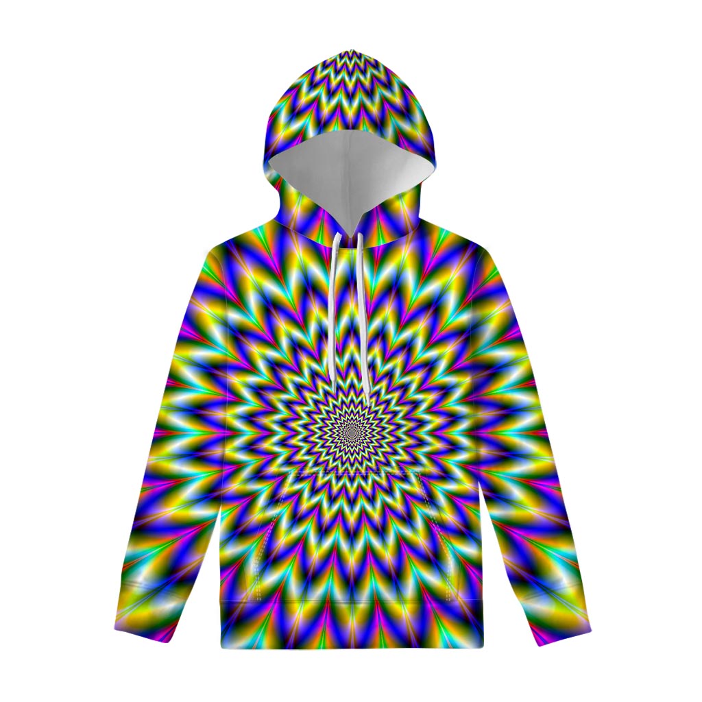 Twinkle Psychedelic Optical Illusion Pullover Hoodie