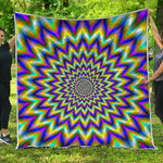 Twinkle Psychedelic Optical Illusion Quilt
