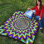 Twinkle Psychedelic Optical Illusion Quilt