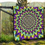 Twinkle Psychedelic Optical Illusion Quilt